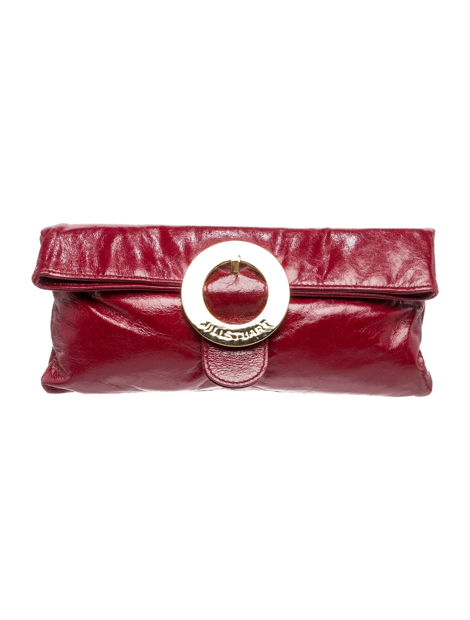 Jill Stuart Lambskin Clutch Vintage