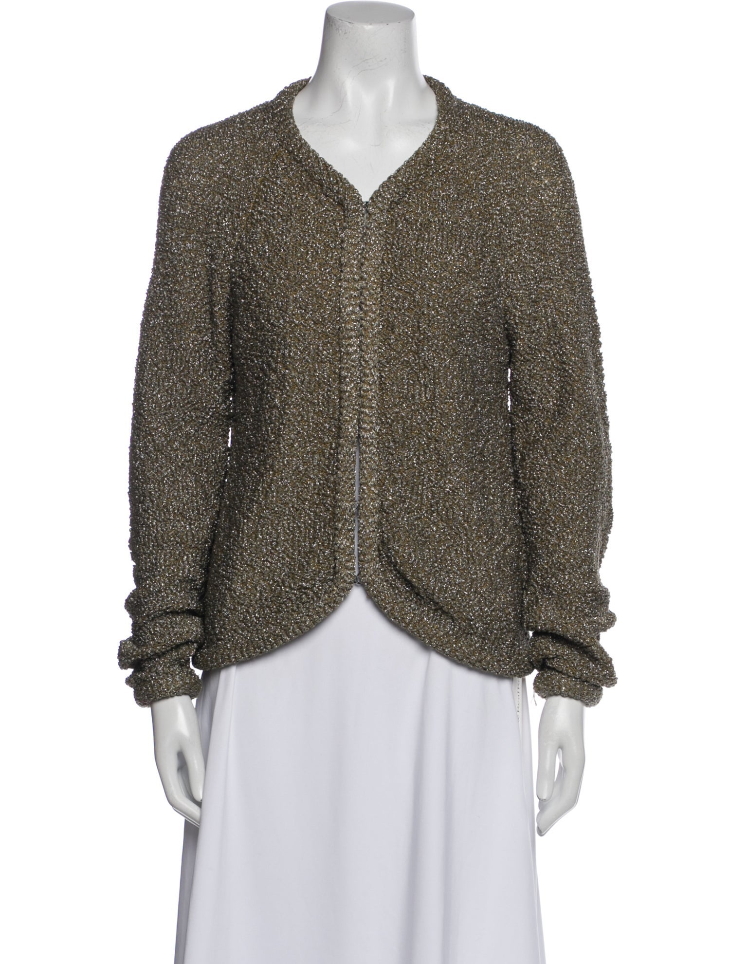 Jill Stuart Tweed Pattern Evening Jacket