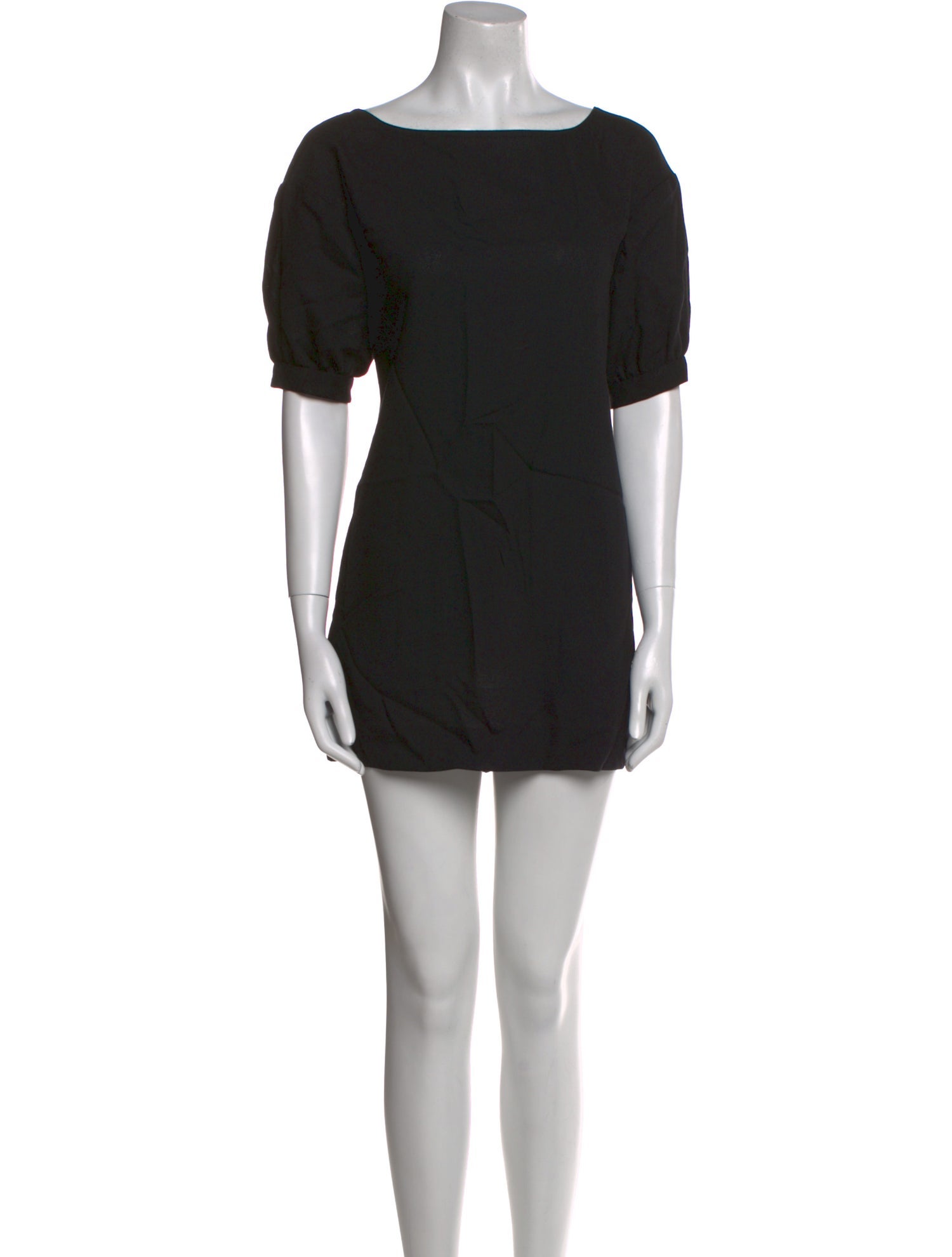 Jill Stuart Bateau Neckline Mini Dress