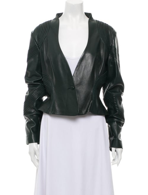 Jitrois Leather Jacket Green