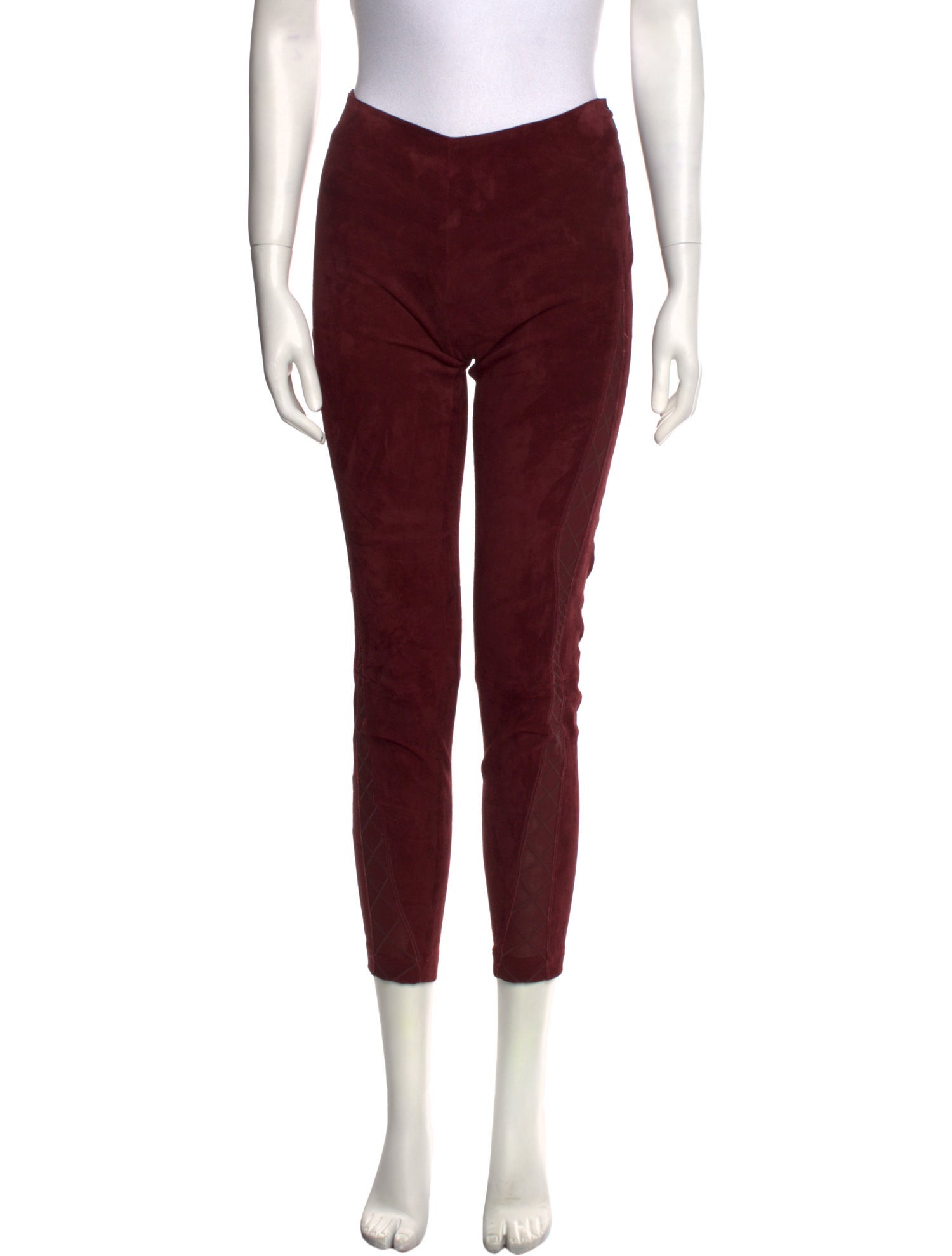 Jitrois Lamb Leather Skinny Leg Pants