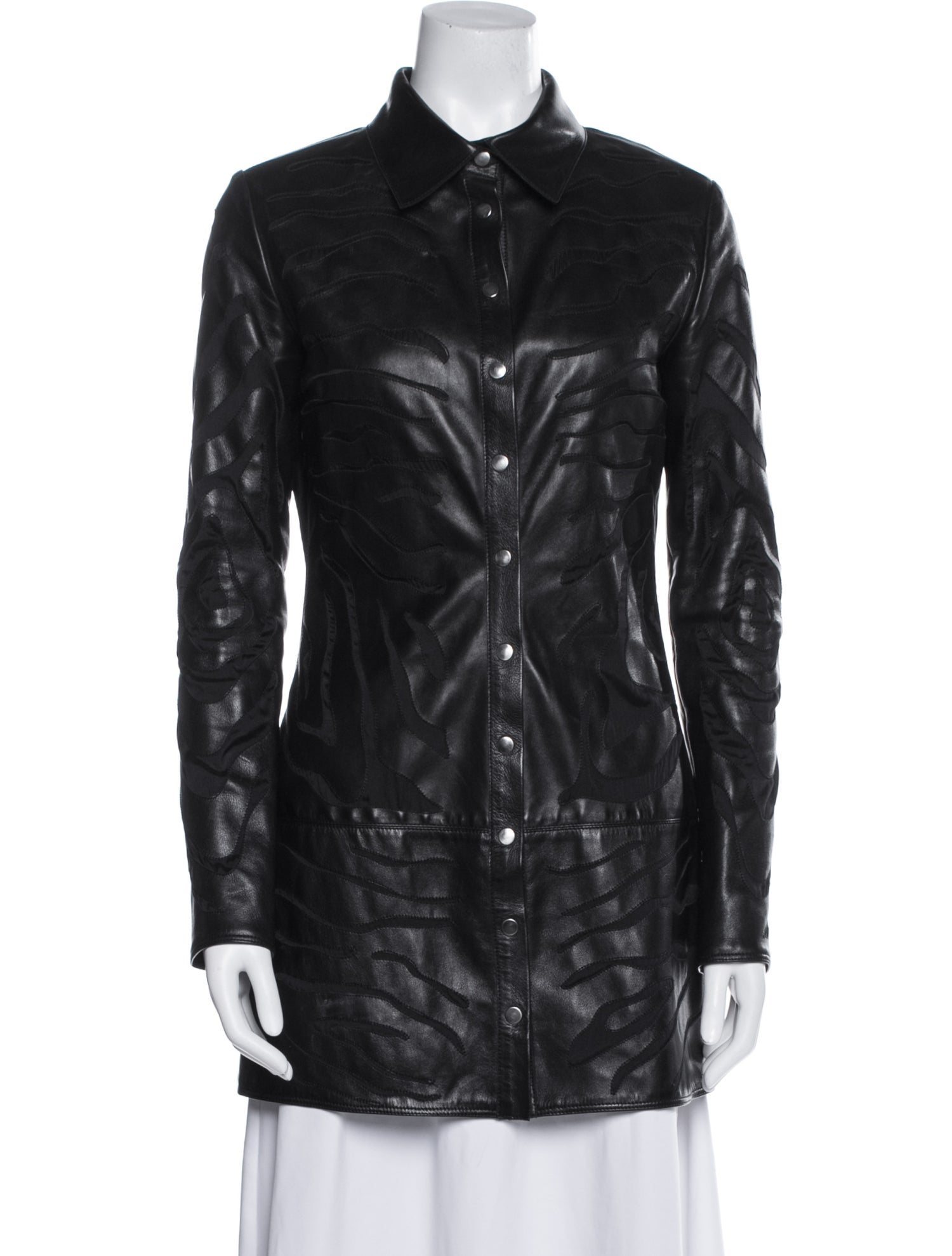Jitrois Leather Trench Coat