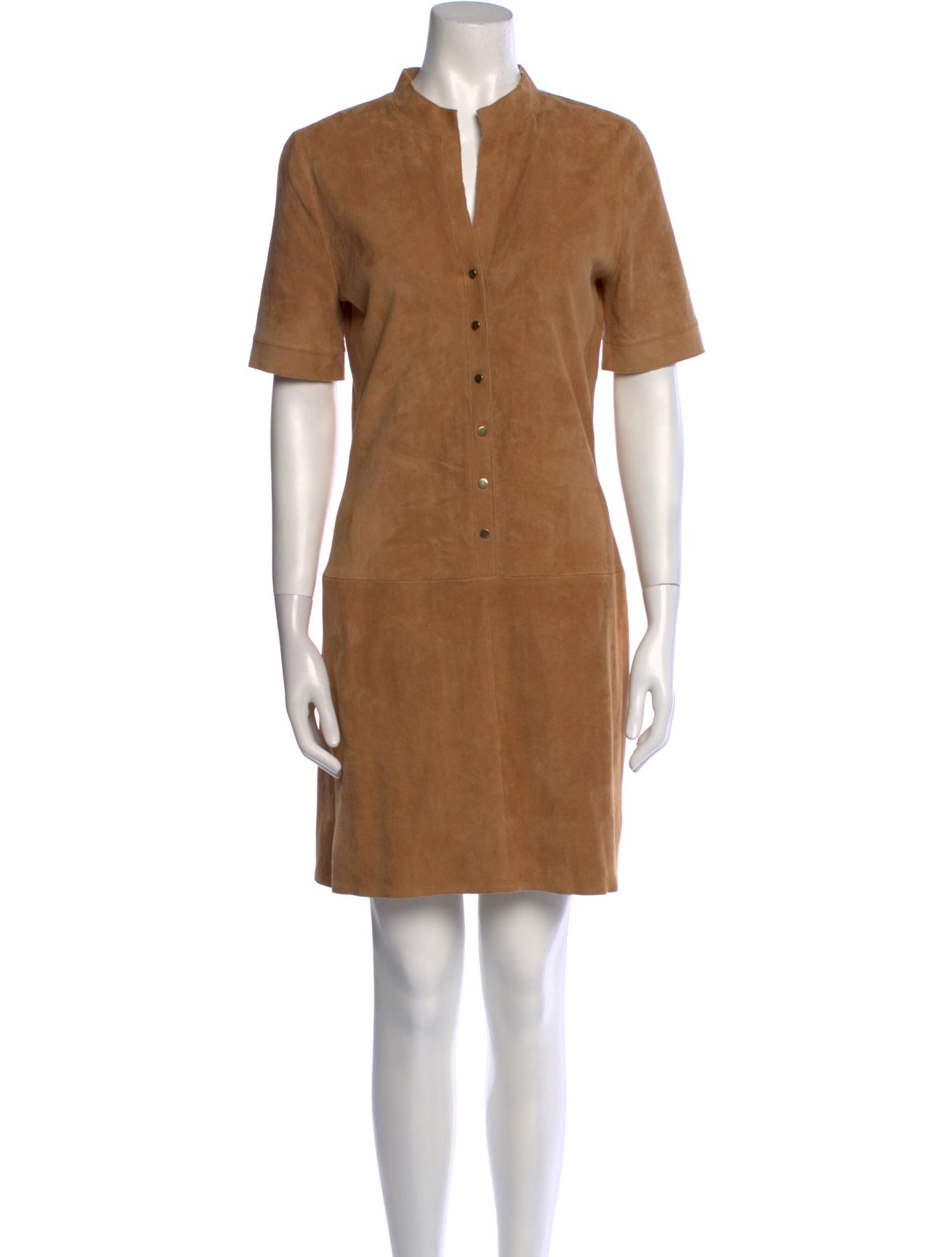 Jitrois Lambskin Mini Dress