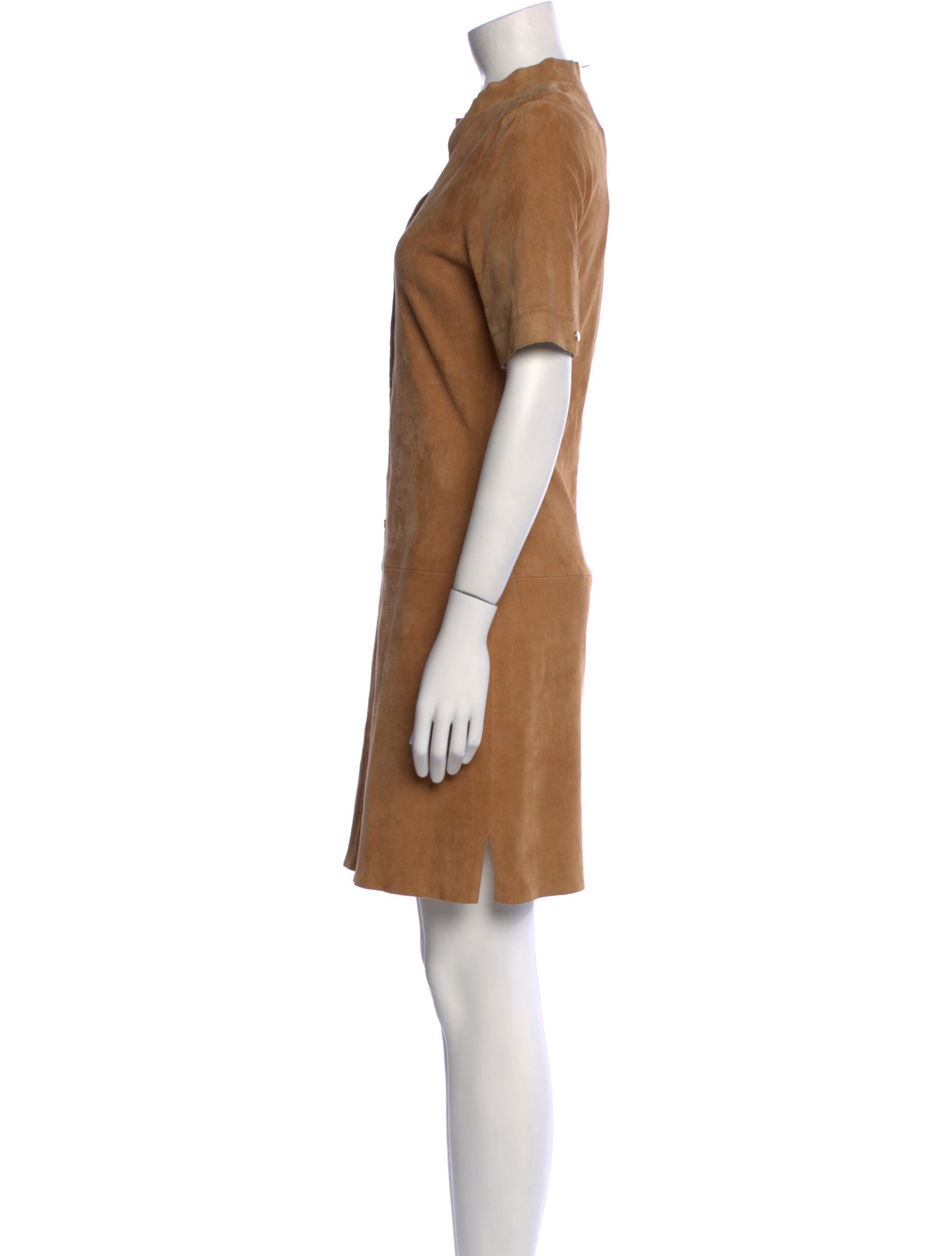 Jitrois Lambskin Mini Dress