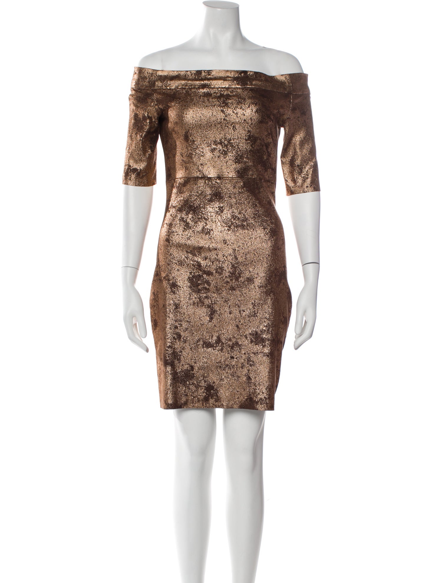 Jitrois Lambskin Mini Dress