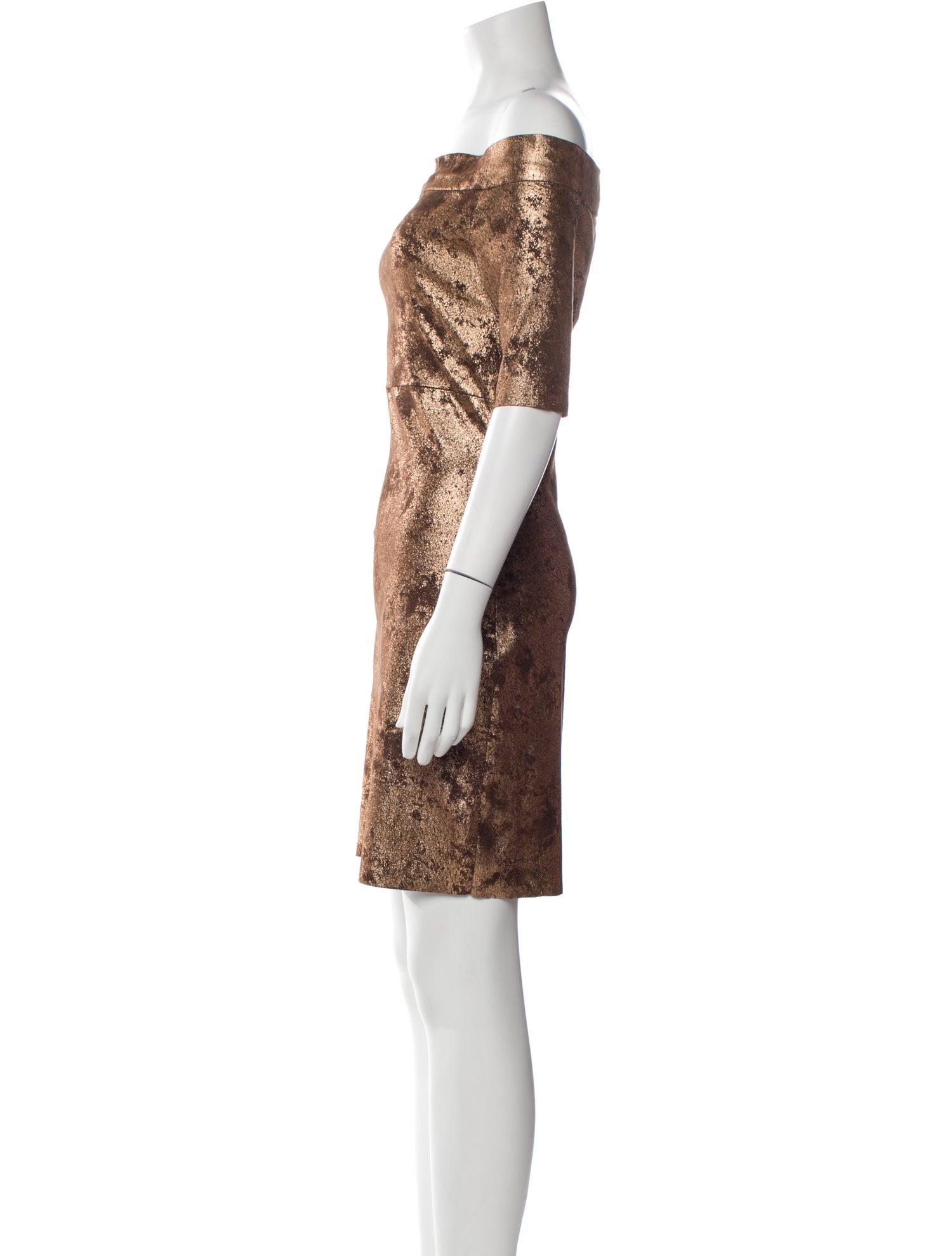 Jitrois Lambskin Mini Dress