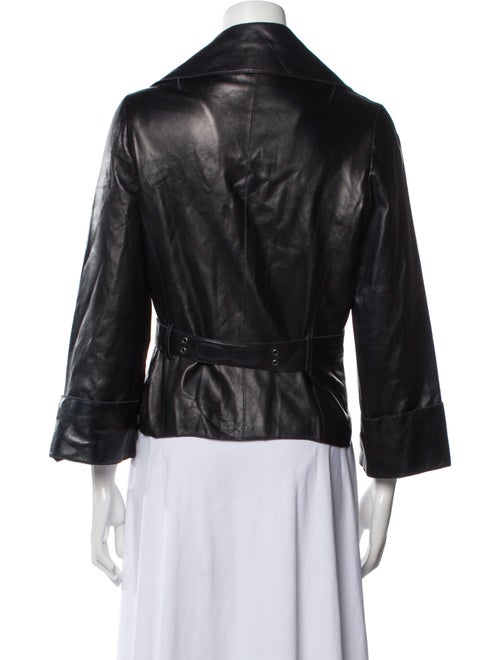 Jitrois Leather Biker Jacket