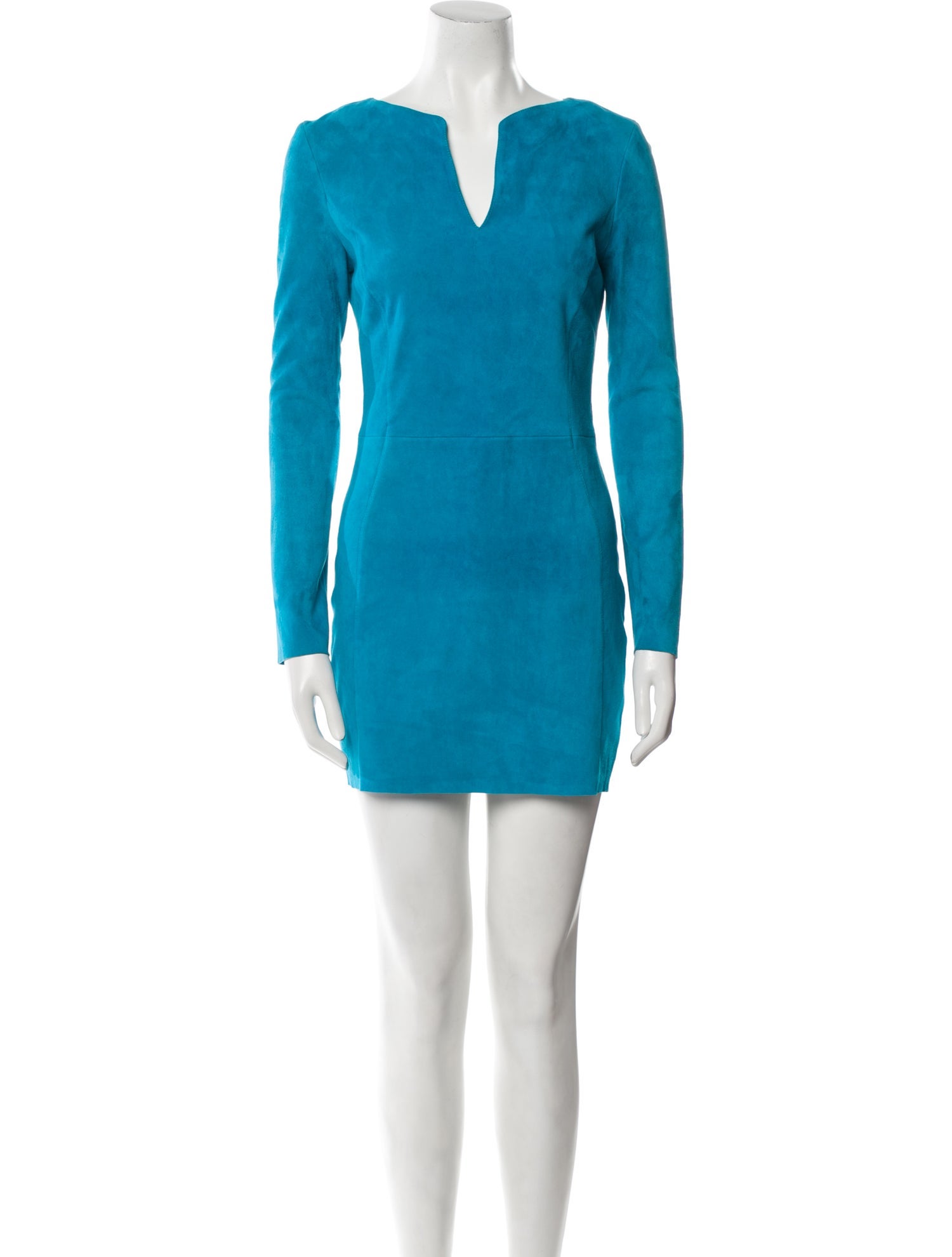 Jitrois V-Neck Mini Dress