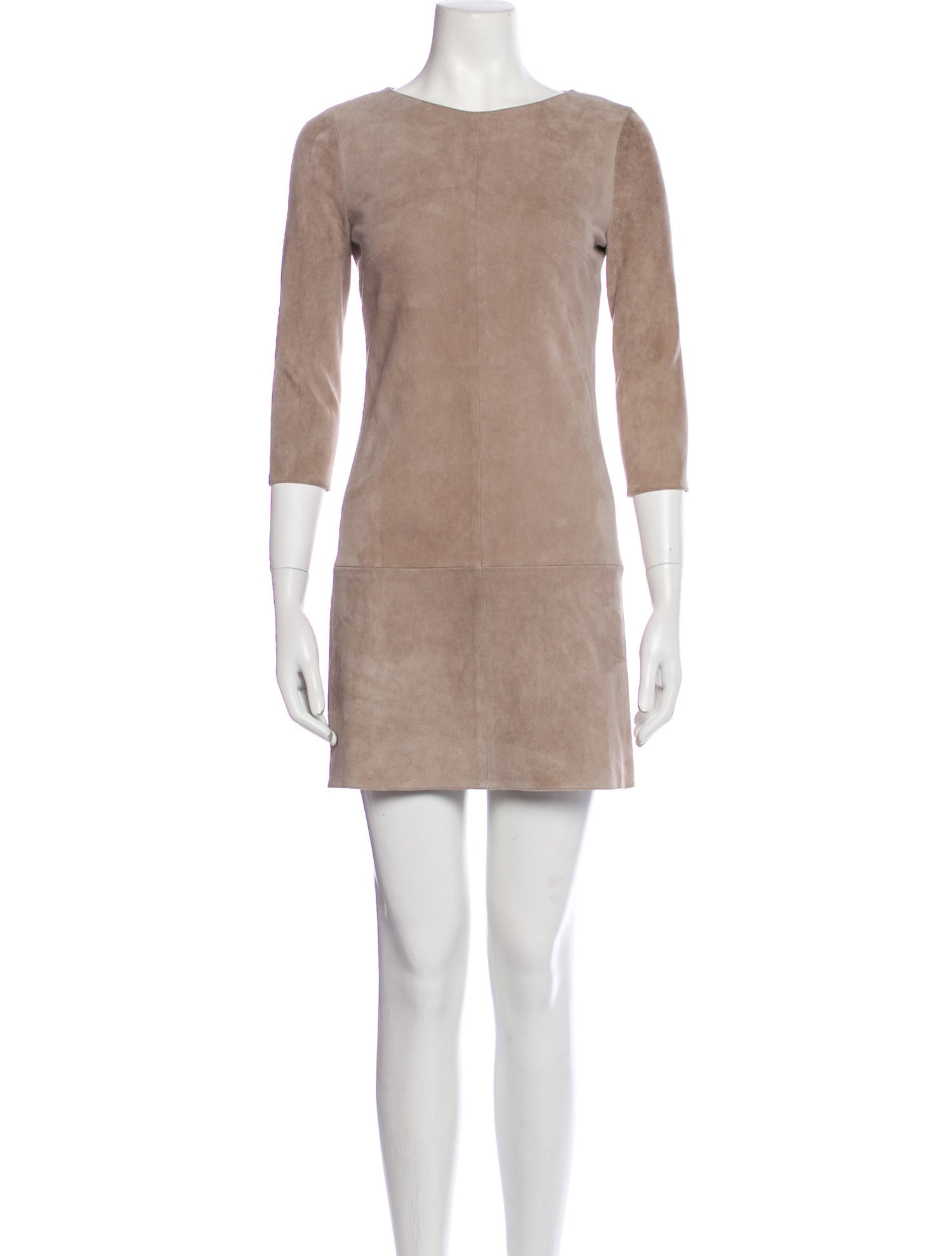 Jitrois Lambskin Mini Dress