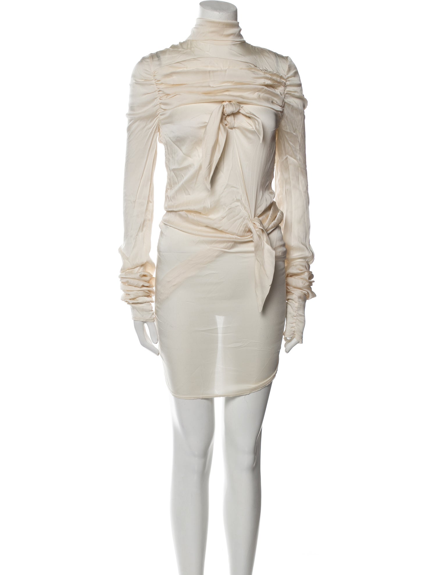 Jitrois Silk Knee-Length Dress