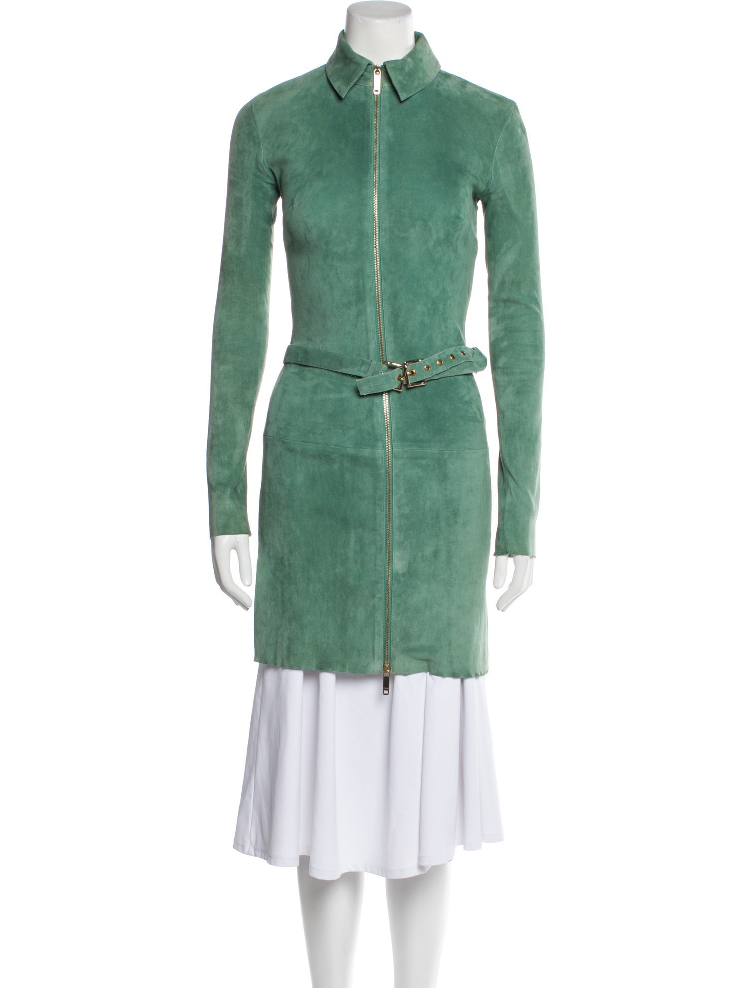 Jitrois Suede Mini Dress