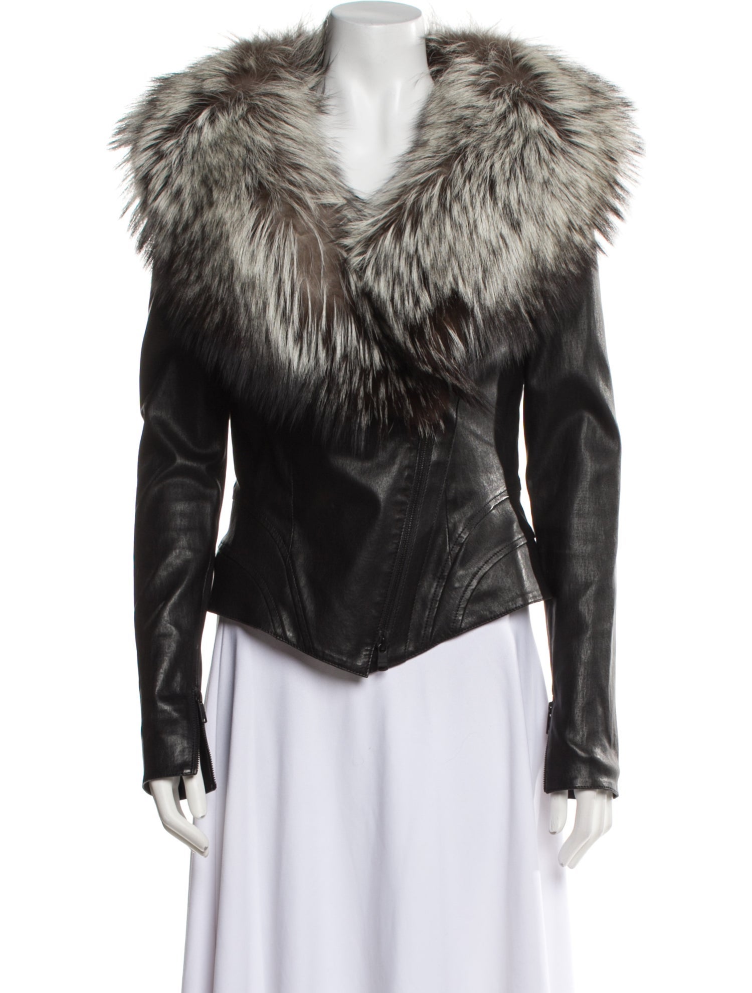 Jitrois Late 2000's - Early 2010's Leather Fur Jacket