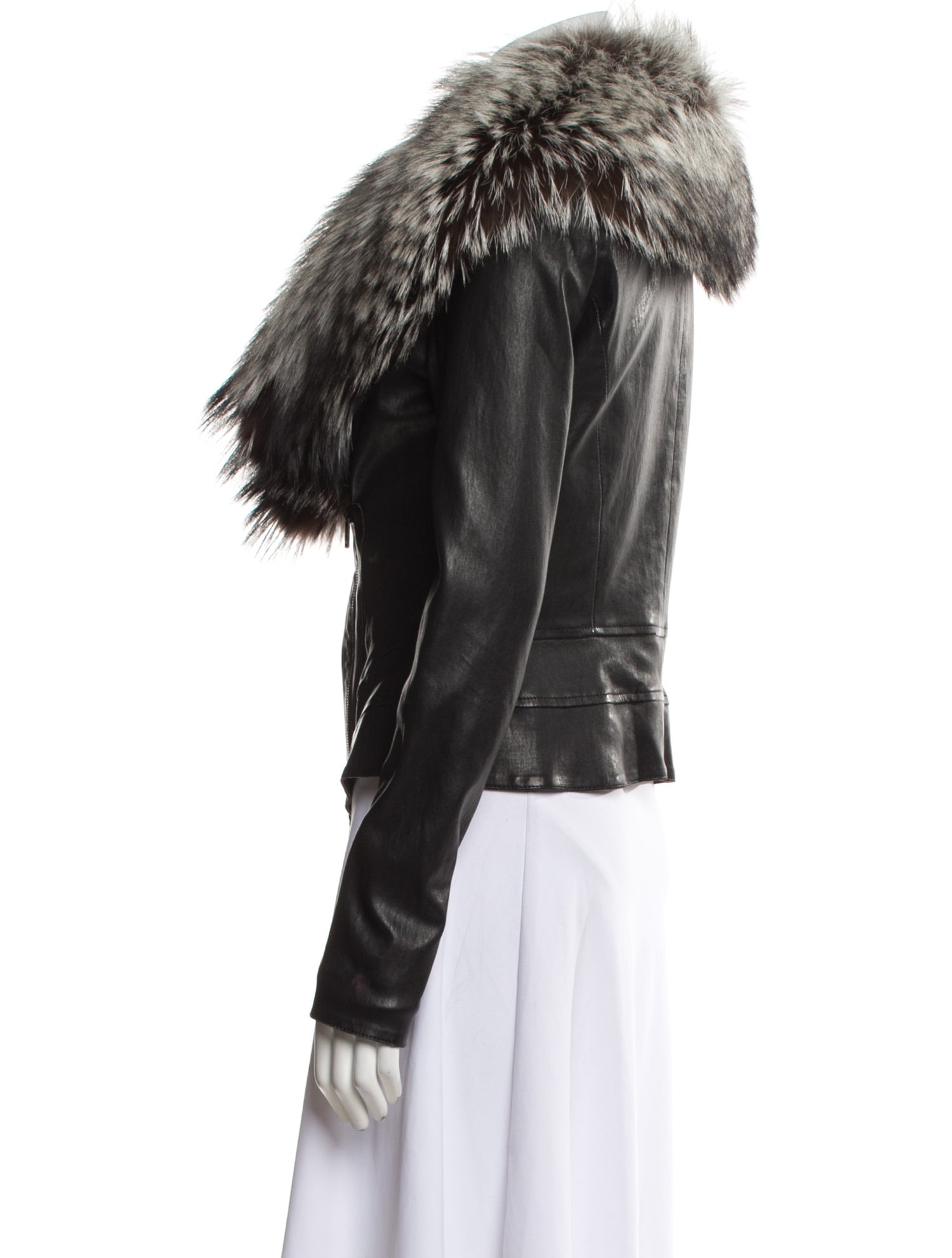 Jitrois Late 2000's - Early 2010's Leather Fur Jacket