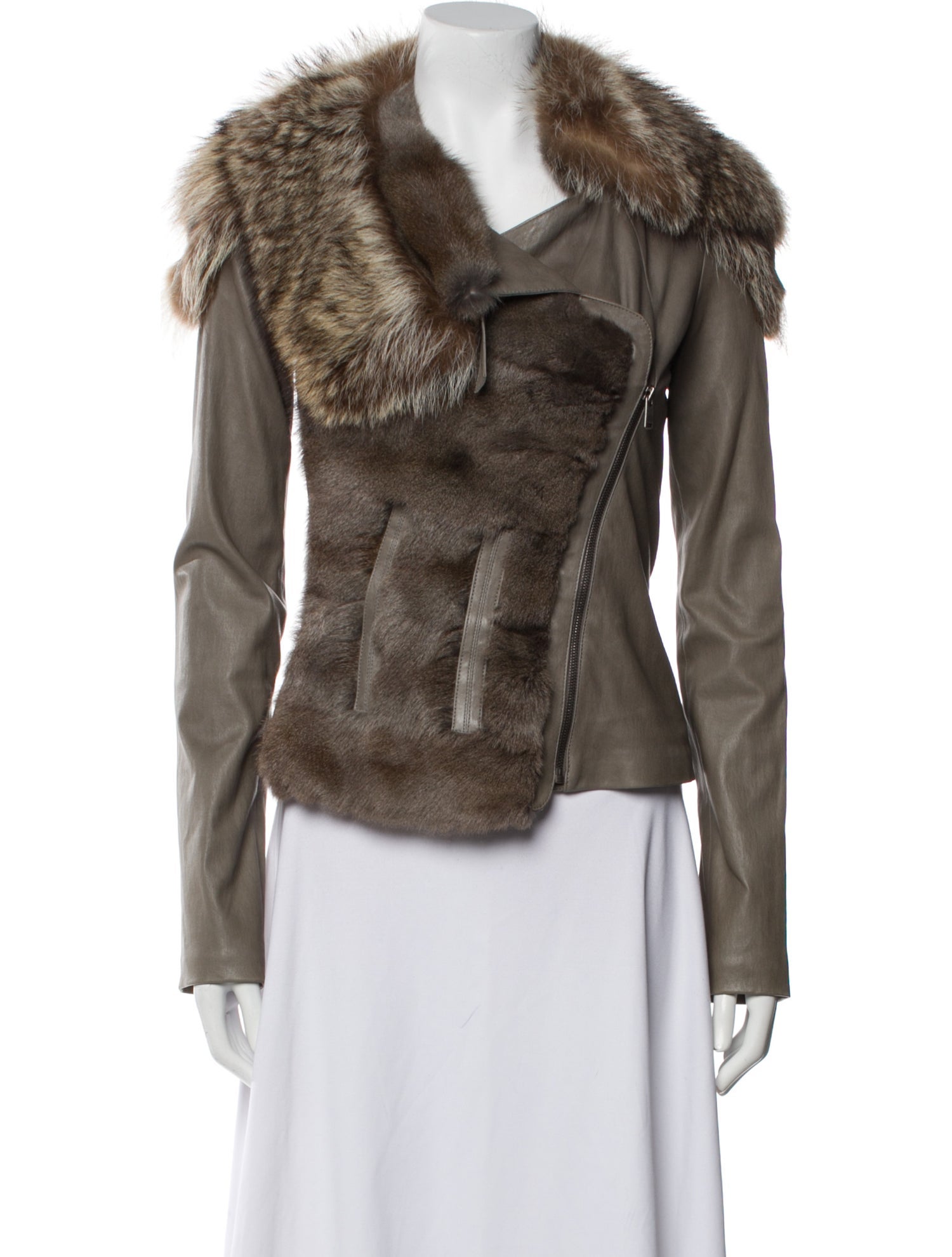 Jitrois Lambskin Biker Jacket