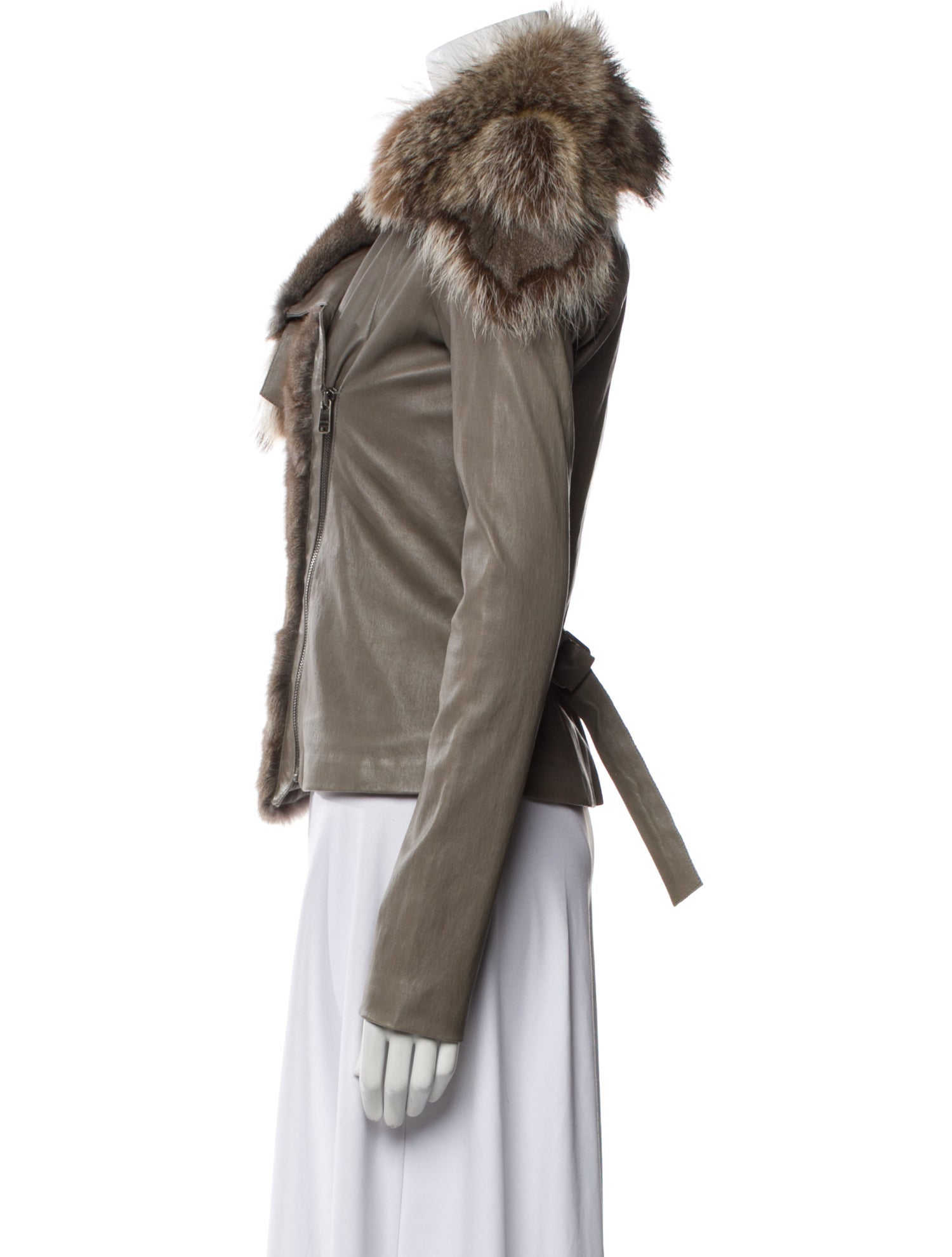 Jitrois Lambskin Biker Jacket