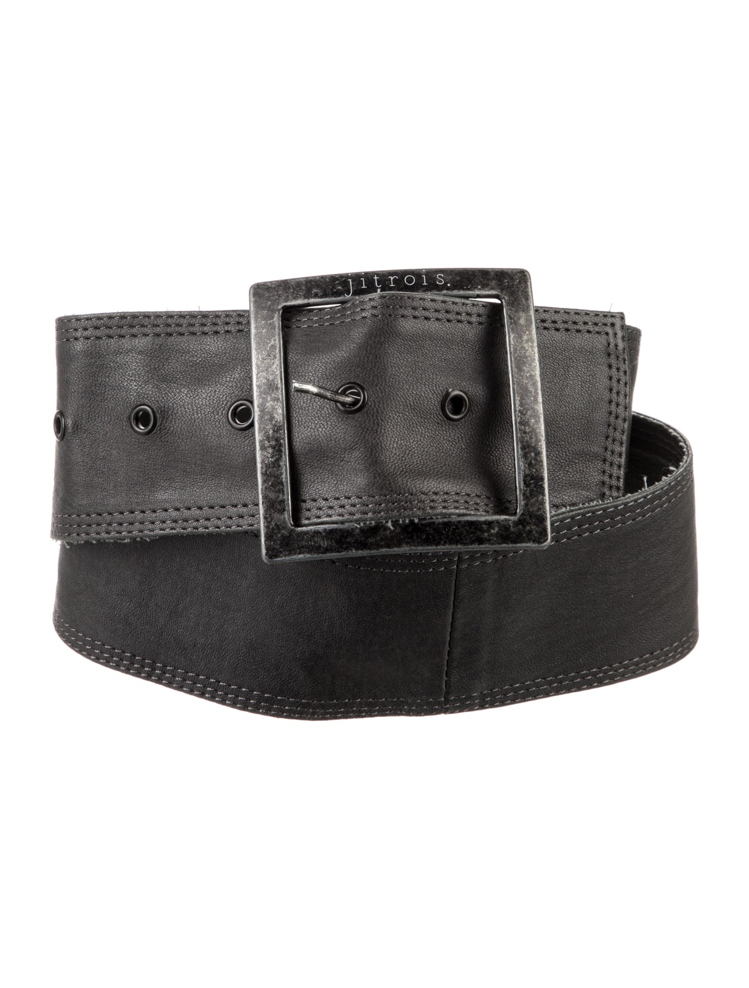 Jitrois Wide Leather Belt