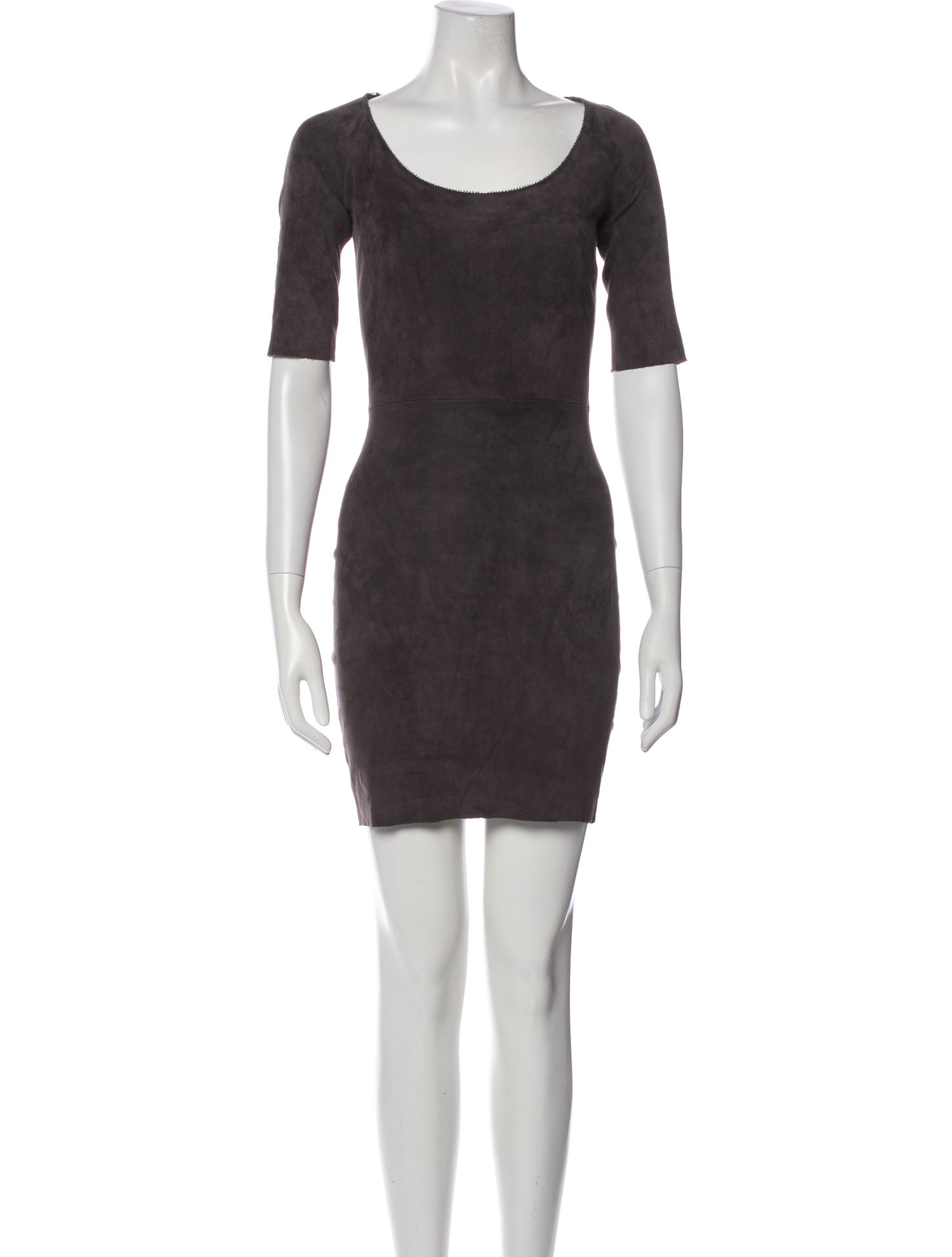 Jitrois Suede Mini Dress