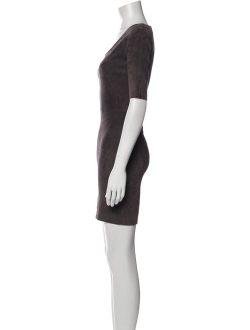 Jitrois Suede Mini Dress