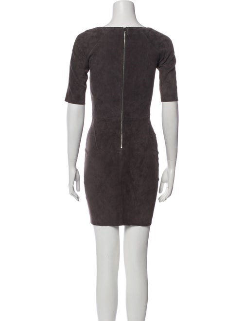 Jitrois Suede Mini Dress