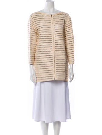 Jitrois Leather Striped Jacket