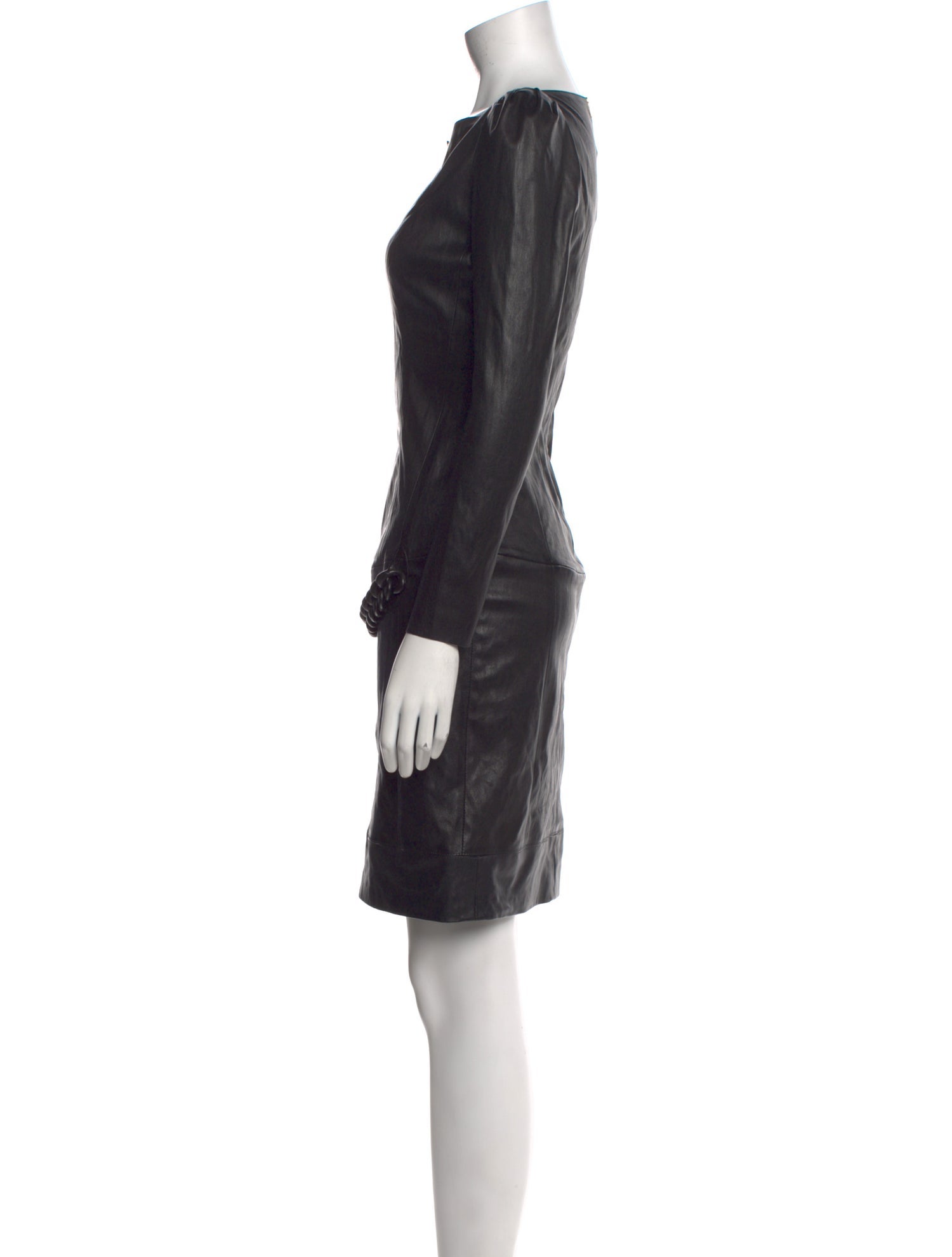 Jitrois Lambskin Mini Dress