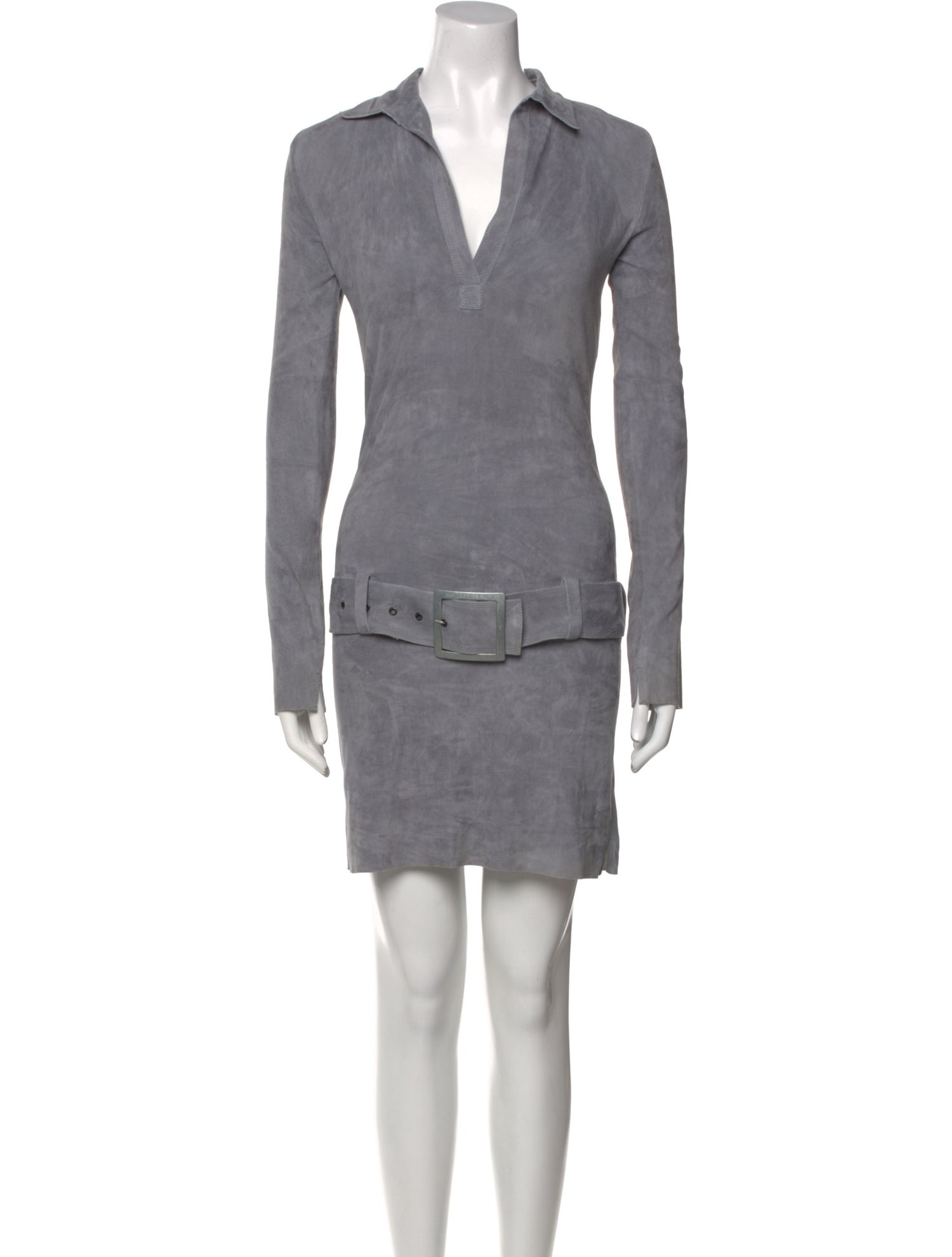 Jitrois Lambskin Mini Dress