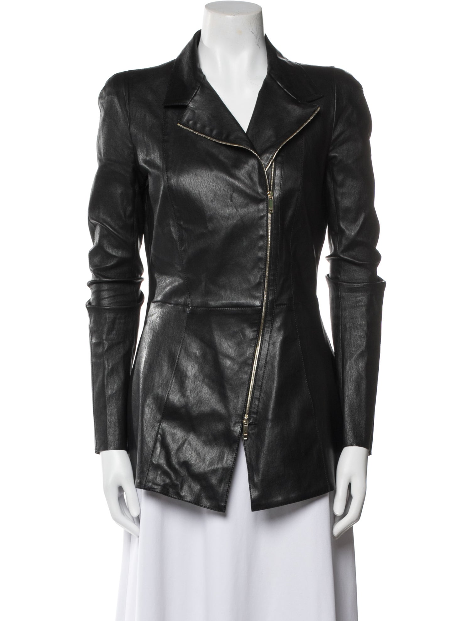 Jitrois Lambskin Biker Jacket