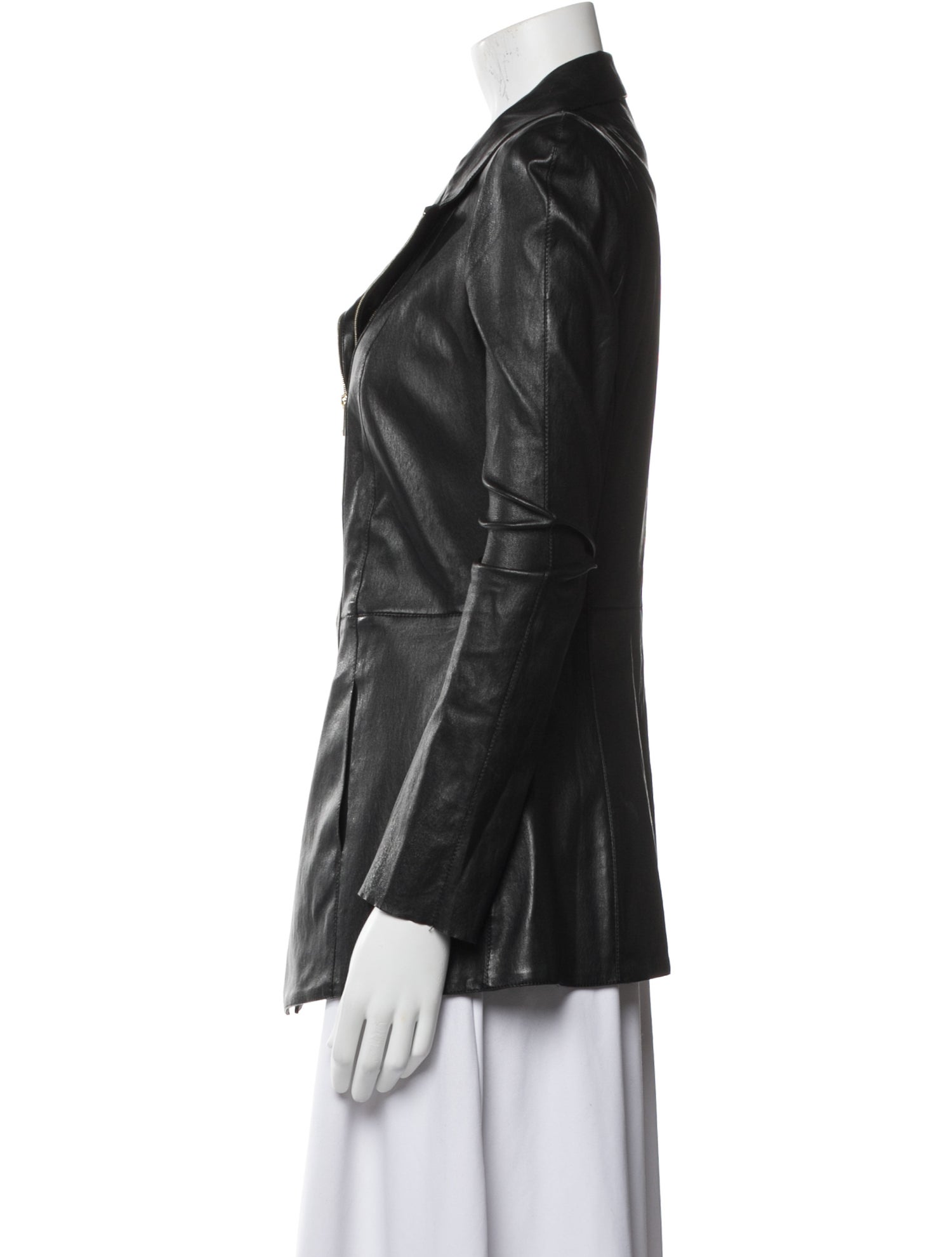 Jitrois Lambskin Biker Jacket