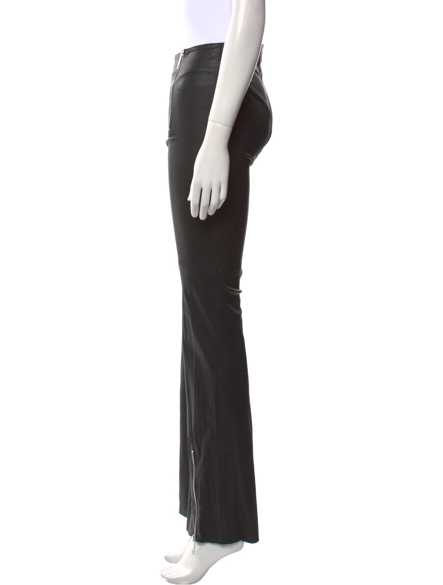 Jitrois Lambskin Wide Leg Pants