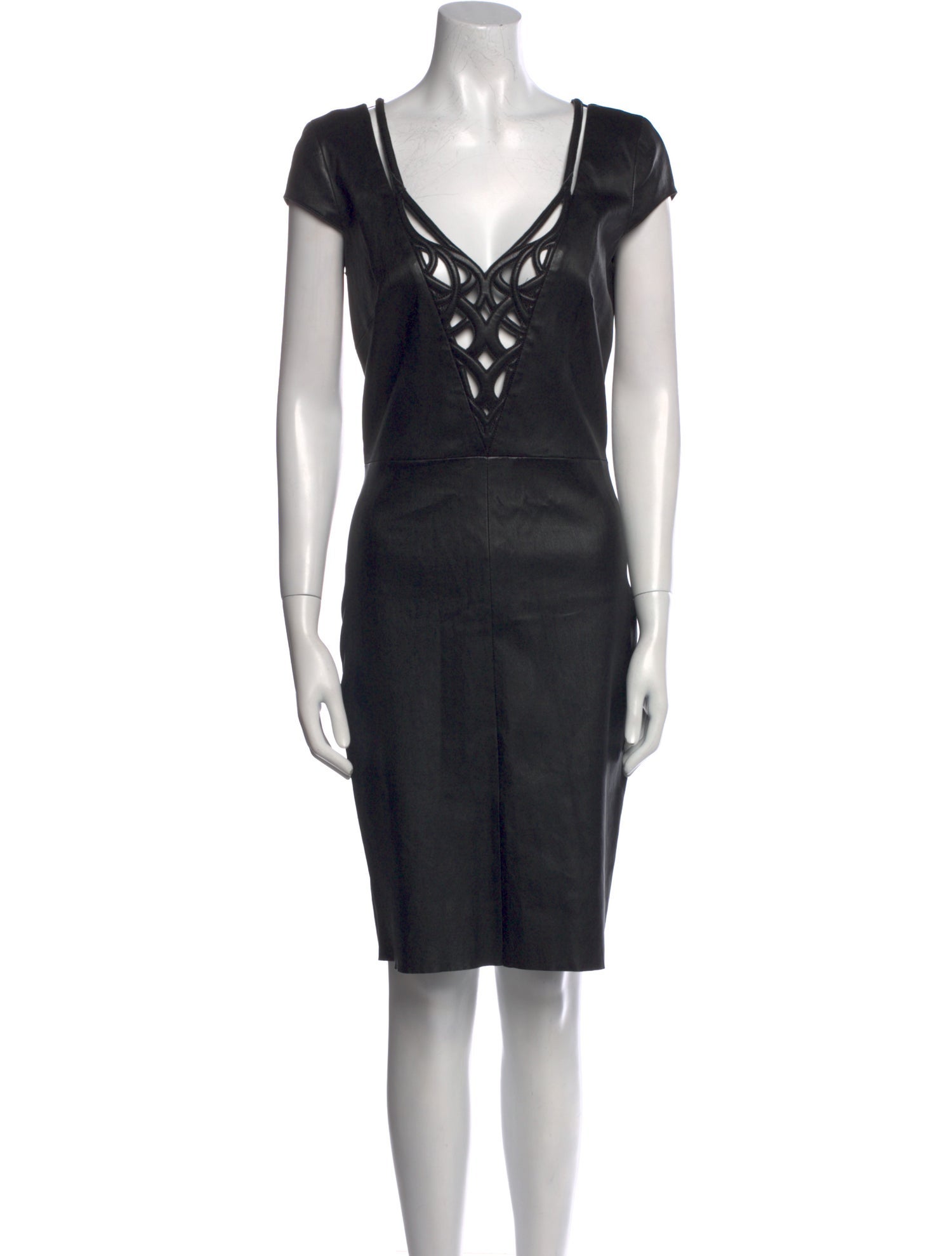 Jitrois Lambskin Knee-Length Dress w/ Tags