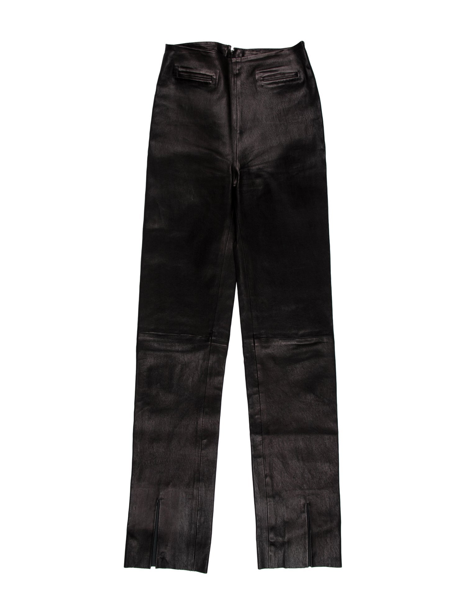 Jitrois Leather Straight Leg Pants