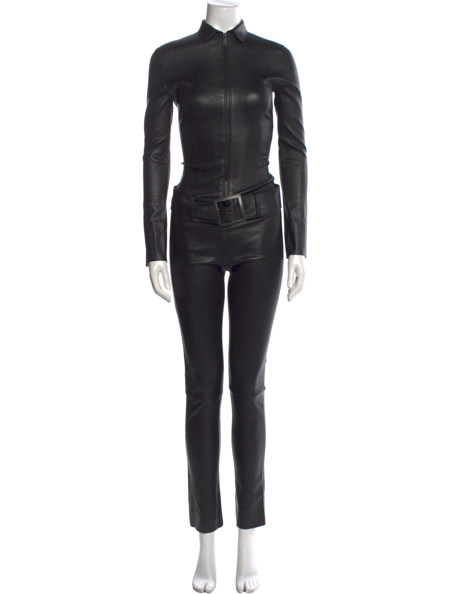 Jitrois Late 2000's - Early 2010's Leather Jumpsuit