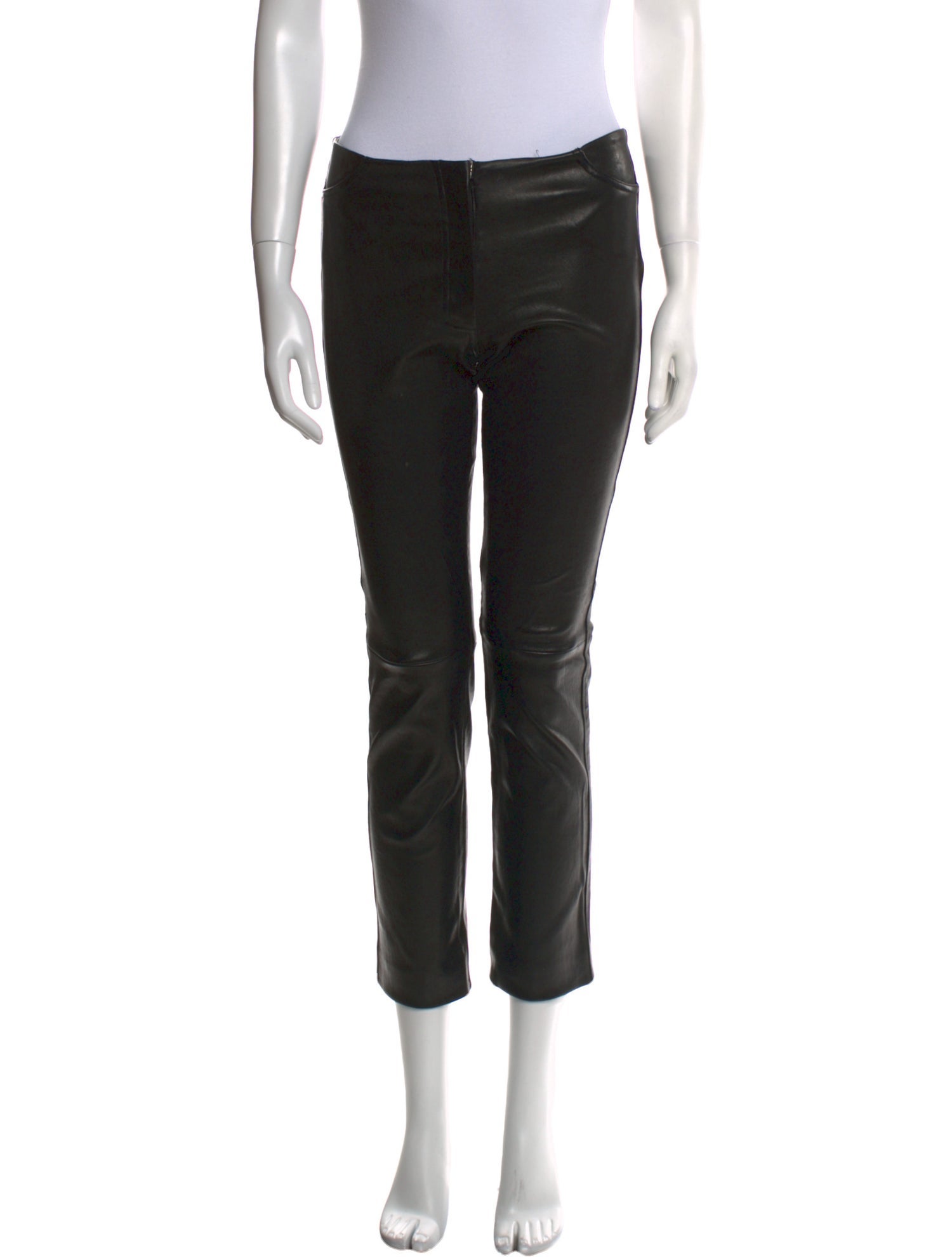 Jitrois Leather Straight Leg Pants