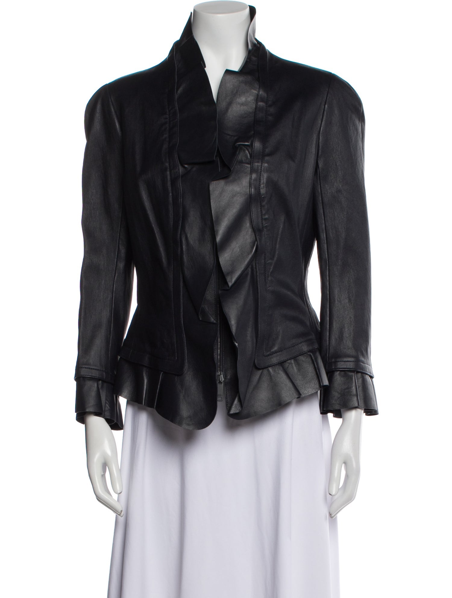 Jitrois Lambskin Biker Jacket