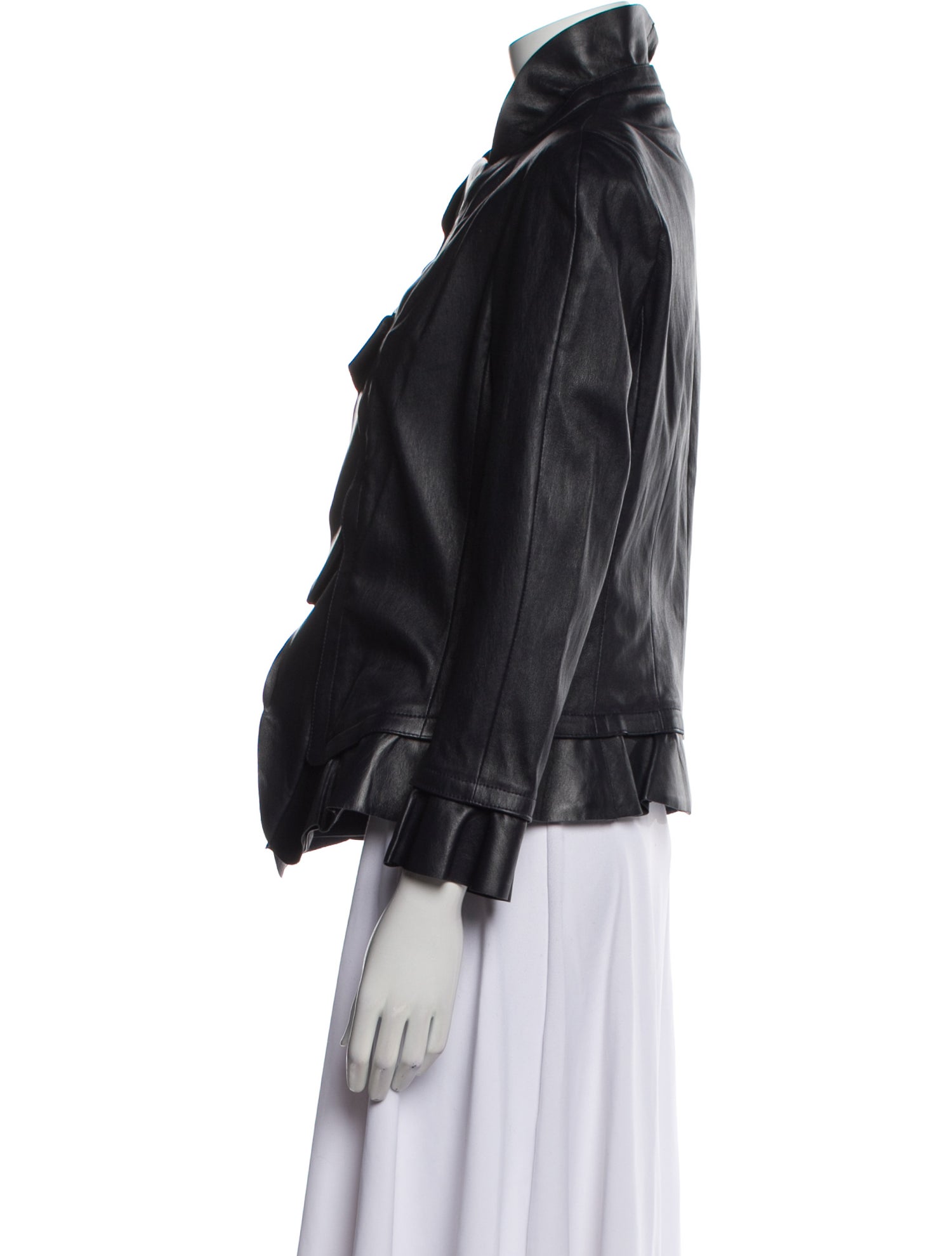 Jitrois Lambskin Biker Jacket