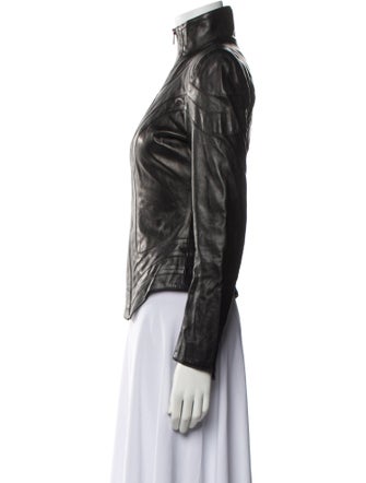 Jitrois Leather Biker Jacket