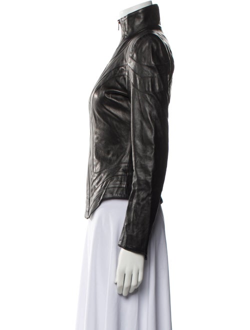 Jitrois Leather Biker Jacket