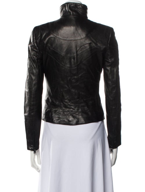 Jitrois Leather Biker Jacket