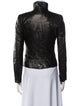 Jitrois Leather Biker Jacket