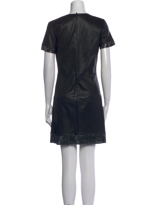 Jitrois Leather Mini Dress