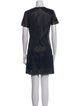 Jitrois Leather Mini Dress