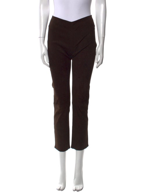 Jitrois Lambskin Straight Leg Pants
