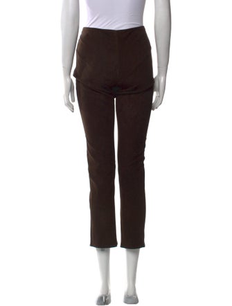 Jitrois Lambskin Straight Leg Pants