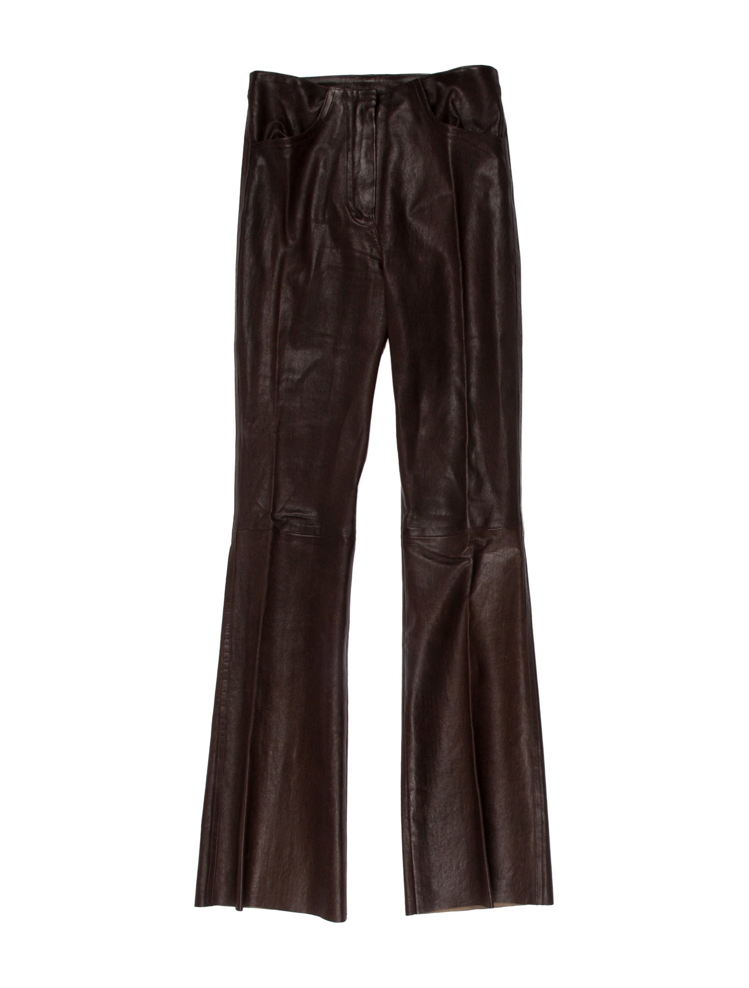 Jitrois Lambskin Wide Leg Pants