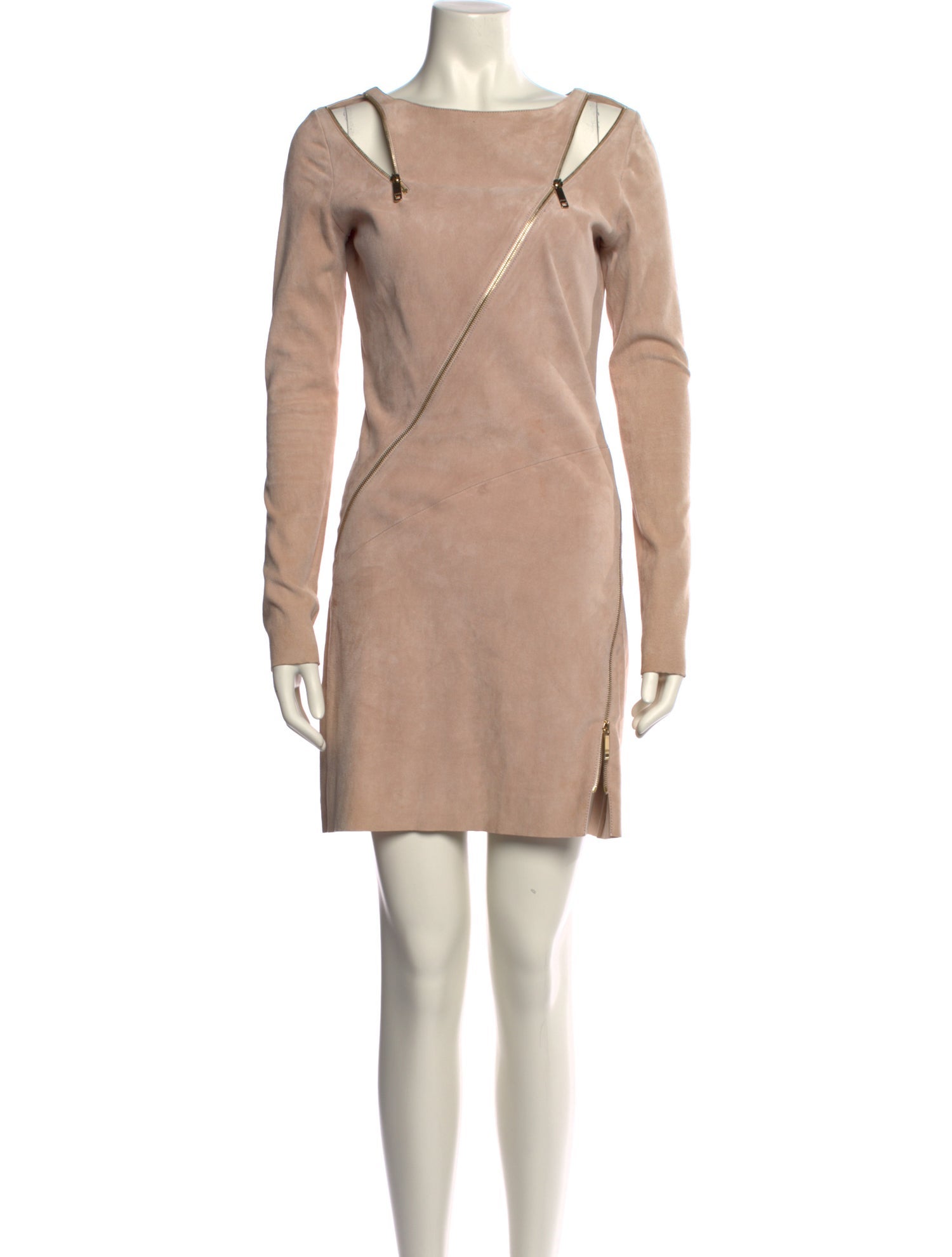 Jitrois Lambskin Mini Dress