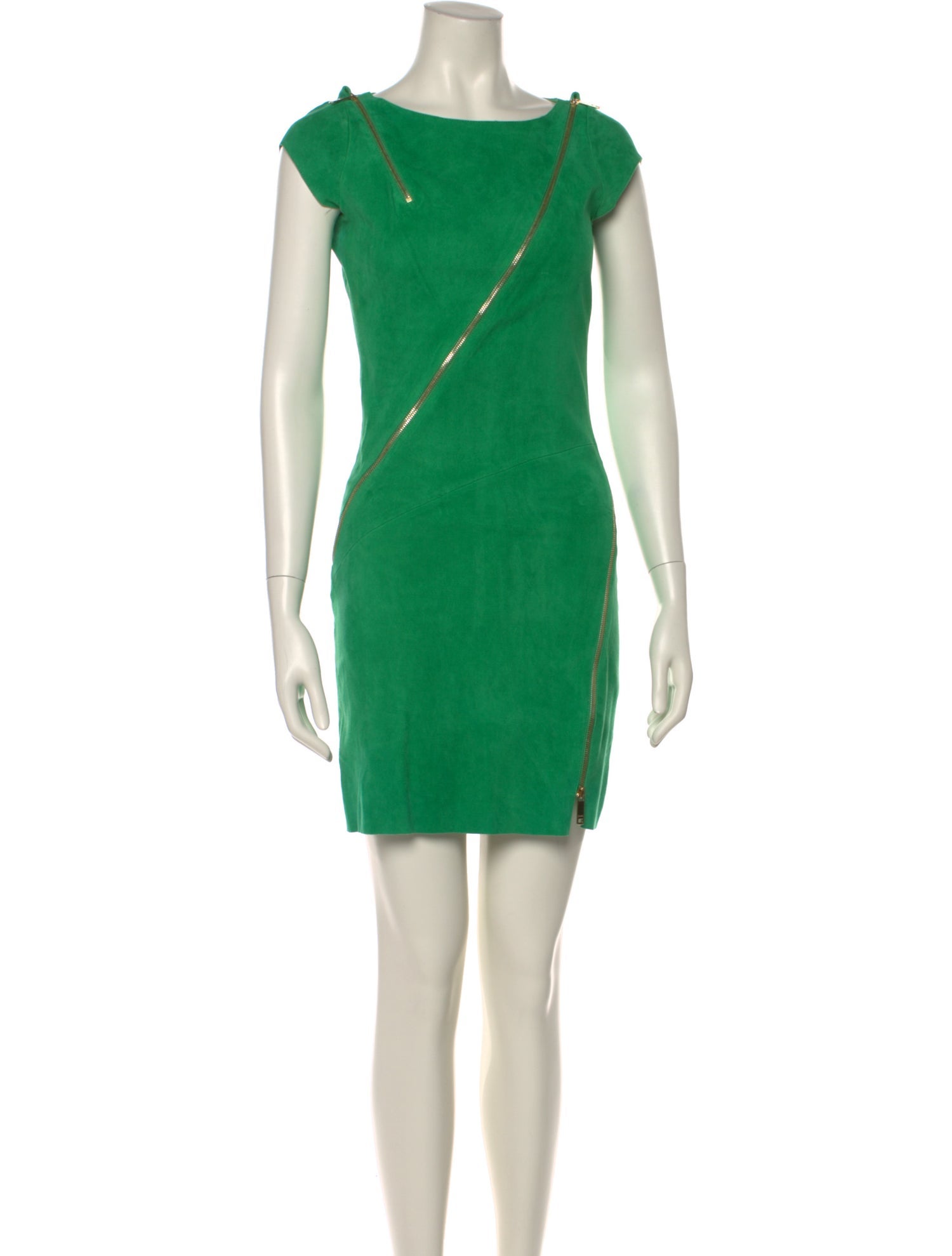 Jitrois Lamb Leather Mini Dress