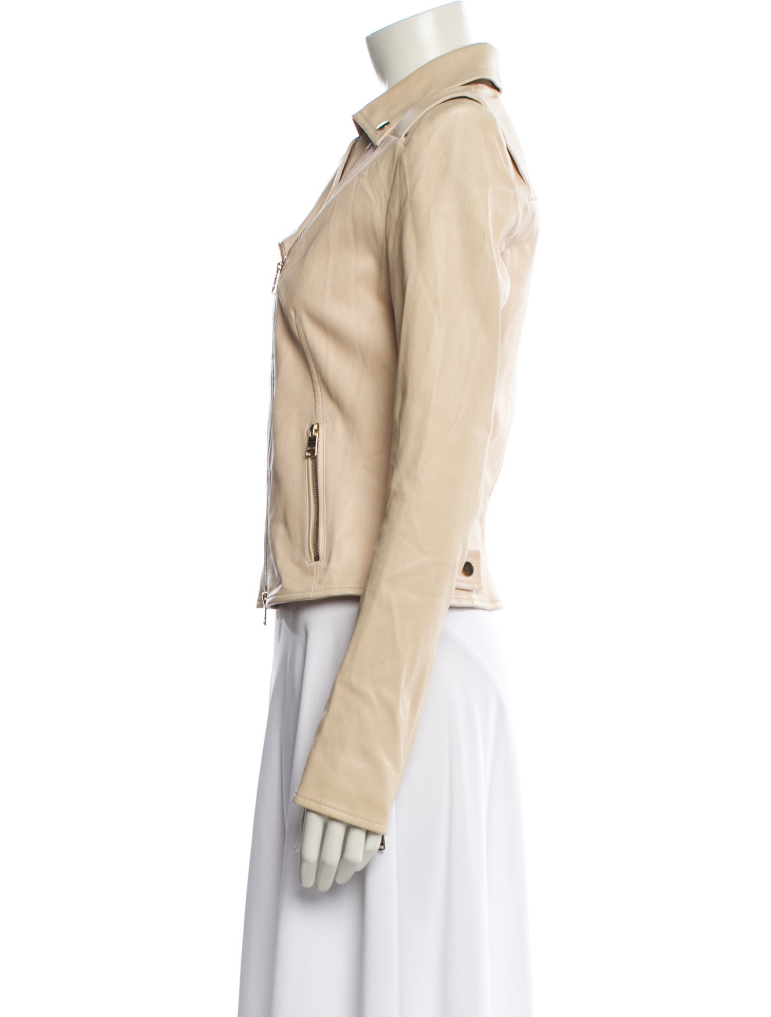 Jitrois Lambskin Biker Jacket