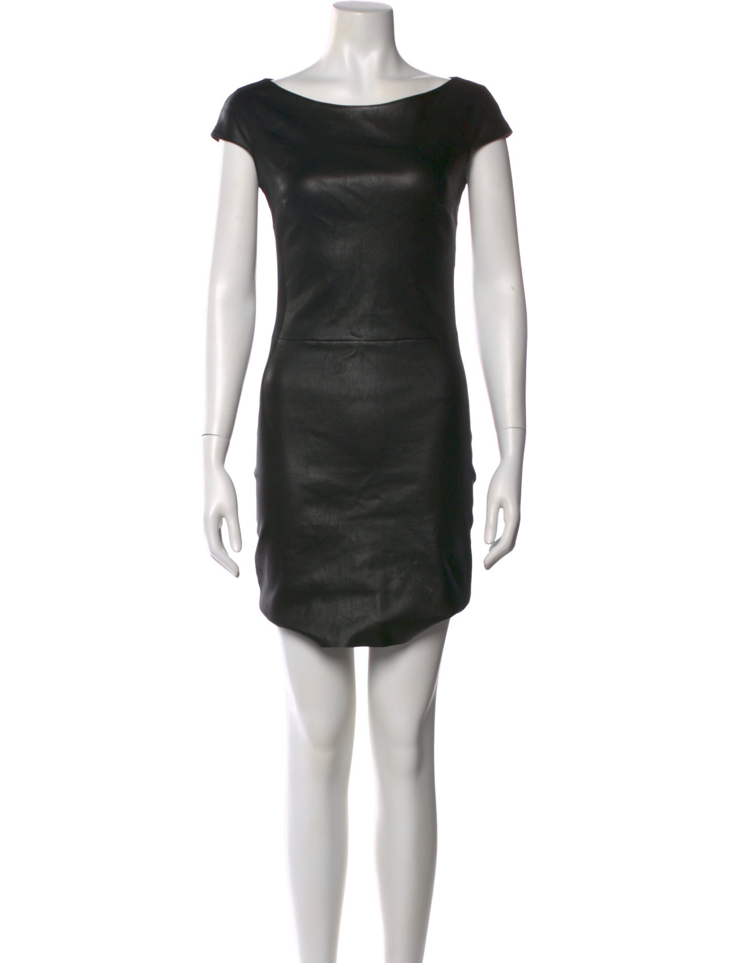 Jitrois Lamb Leather Mini Dress