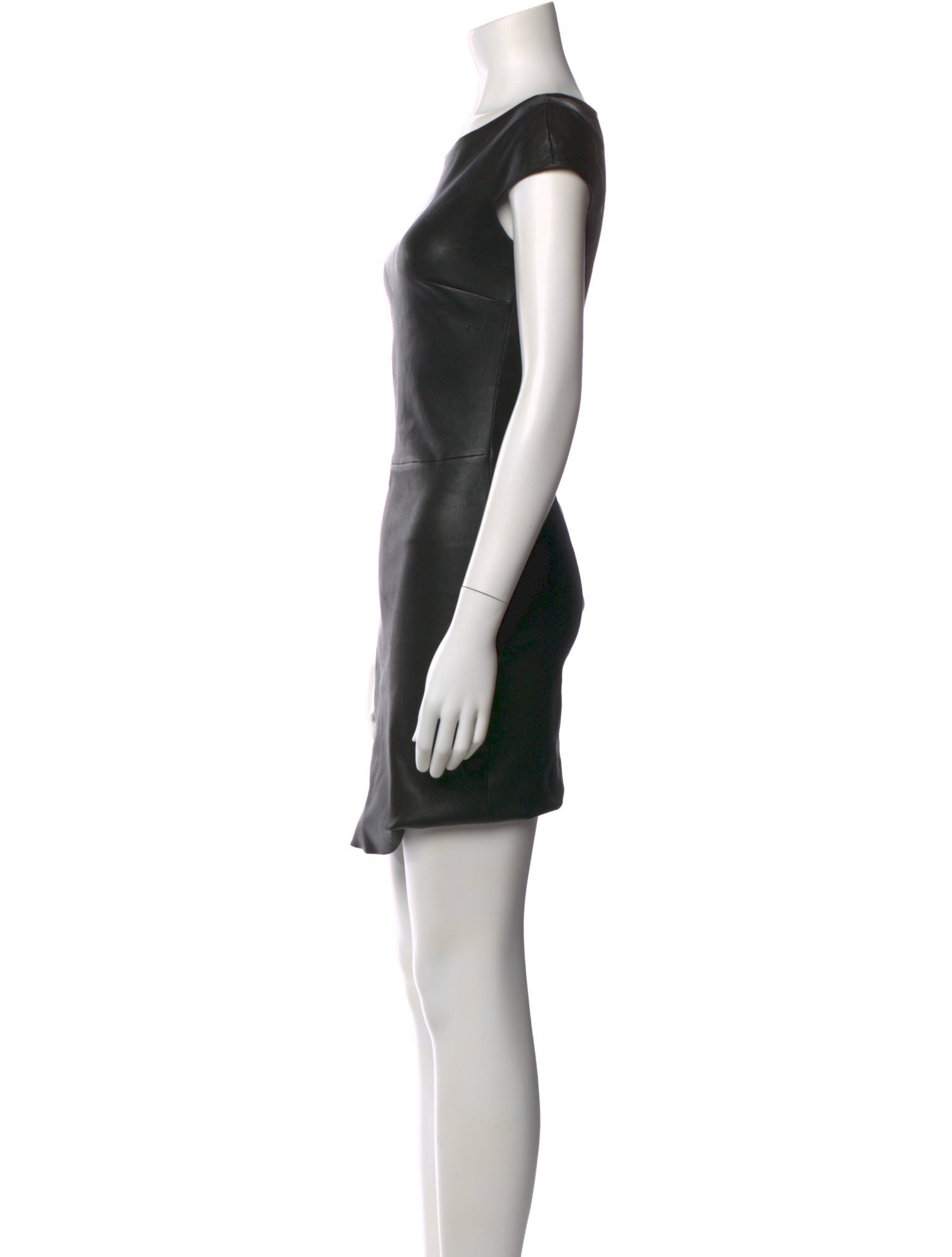 Jitrois Lamb Leather Mini Dress