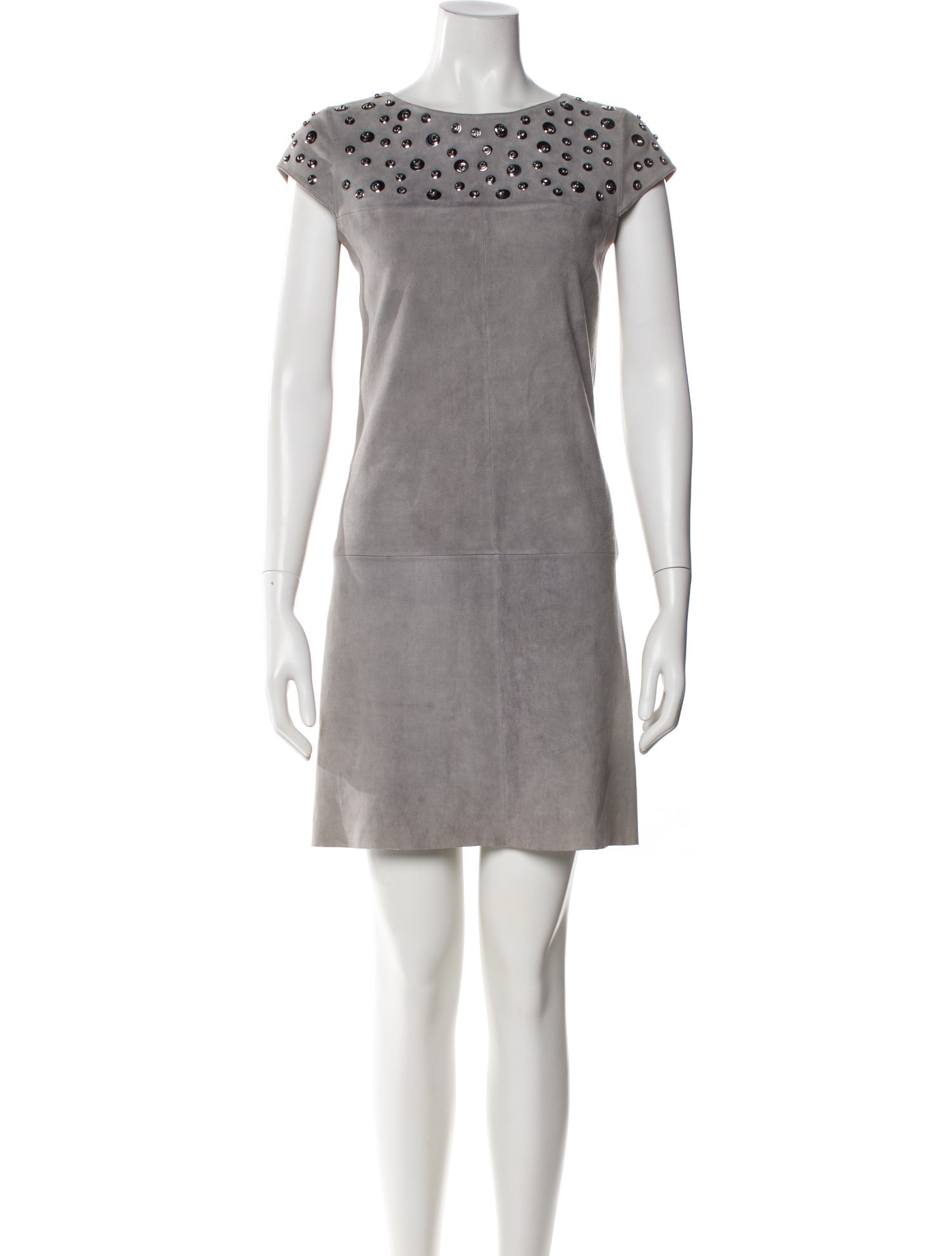 Jitrois Lambskin Mini Dress